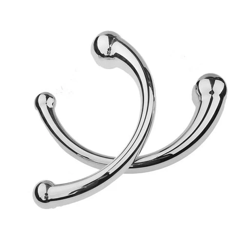 Double Hook Stainless 5858 Elegant Anal Steel Ended 0707